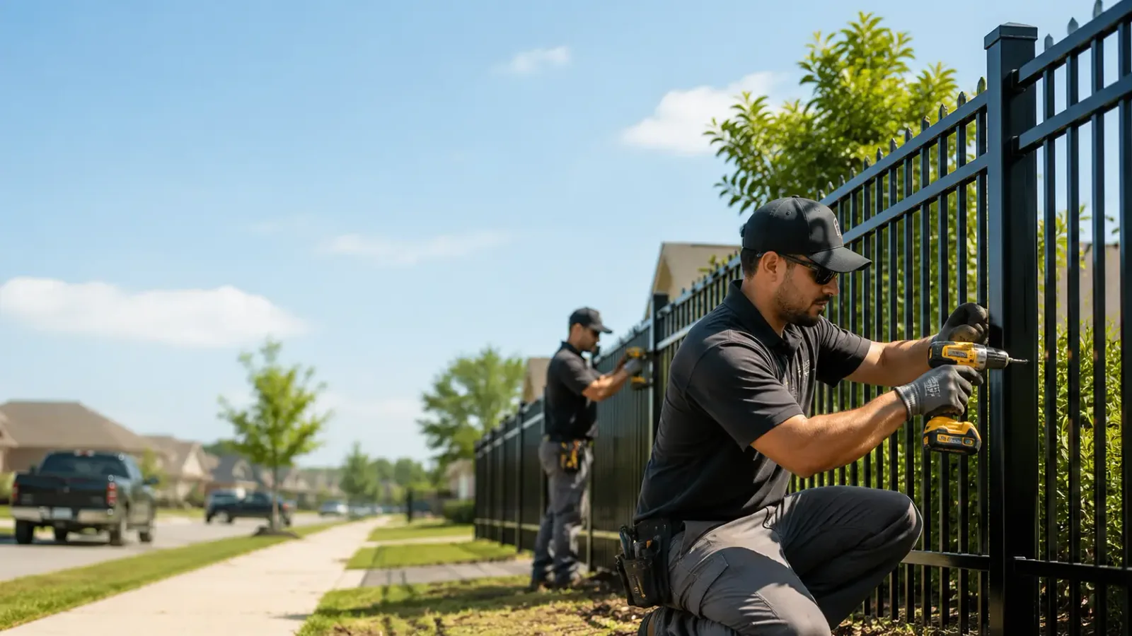 Metal Fence Installation in Velma, OK